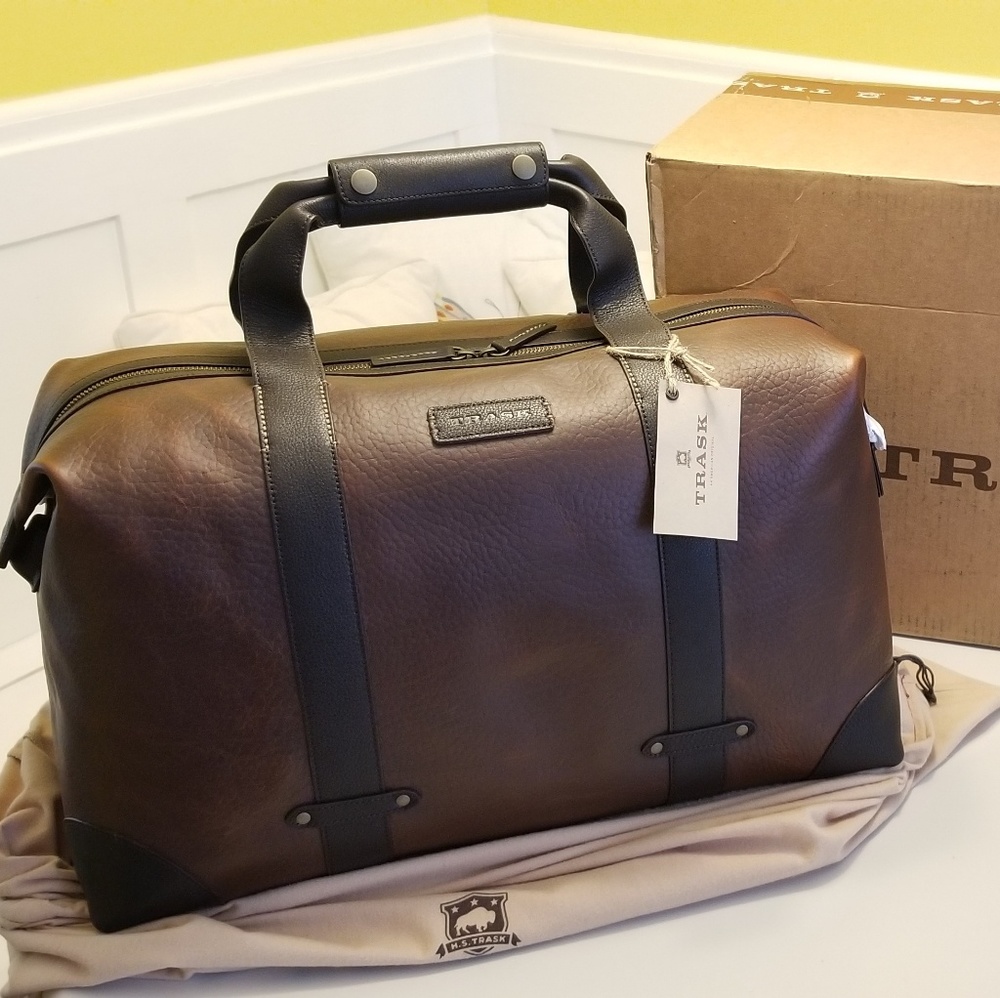 Trask Jackson Duffel Weekend Bag - Whiskey